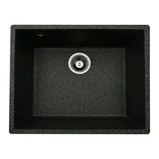 Гранітна мийка для кухні VALESO OASIS 5444 матова Графіт