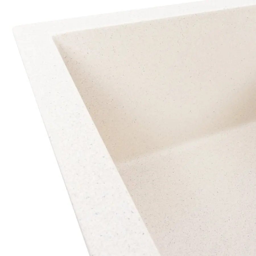 Гранітна мийка VALESO MAGNUM 7950 матова Біла в крапку