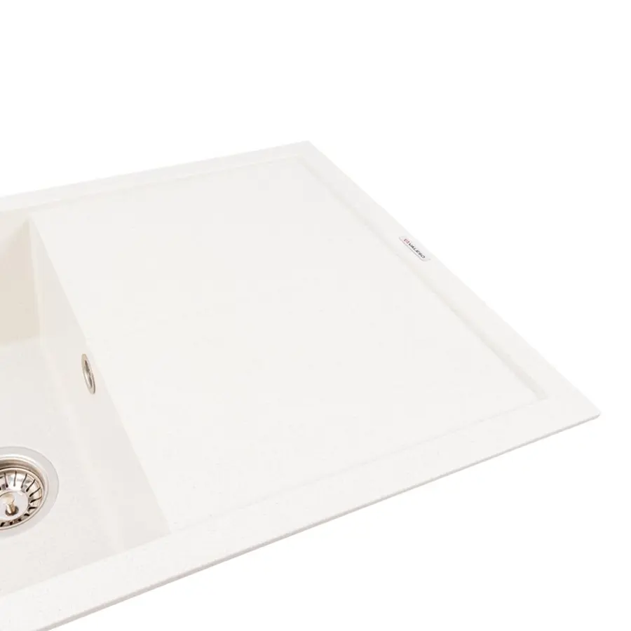 Гранітна мийка VALESO MAGNUM 7950 матова Біла в крапку