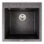 Гранитная мойка для кухни VALESO GALAX 5050 матовая Графит