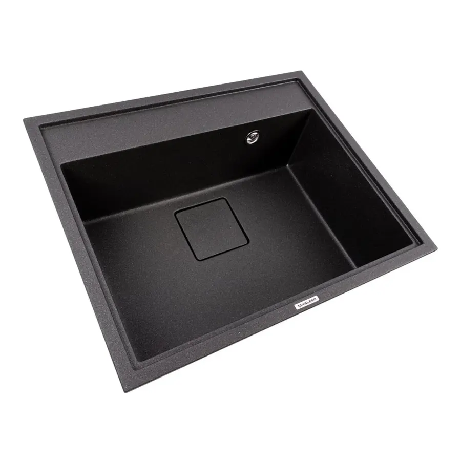 Гранітна мийка VALESO SHERLIT 6050 матова Моріон