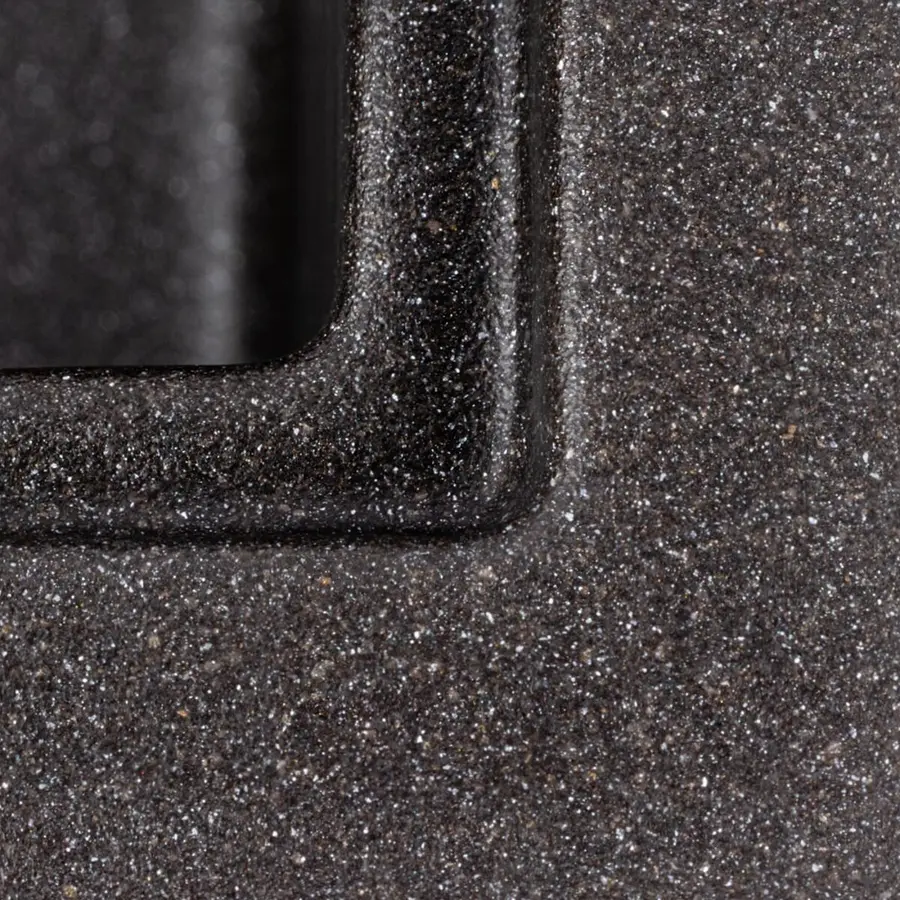 Гранітна мийка VALESO SHERLIT 6050 матова Моріон