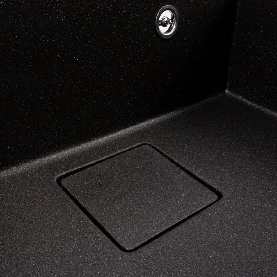 Гранітна мийка VALESO SHERLIT 6050 матова Моріон