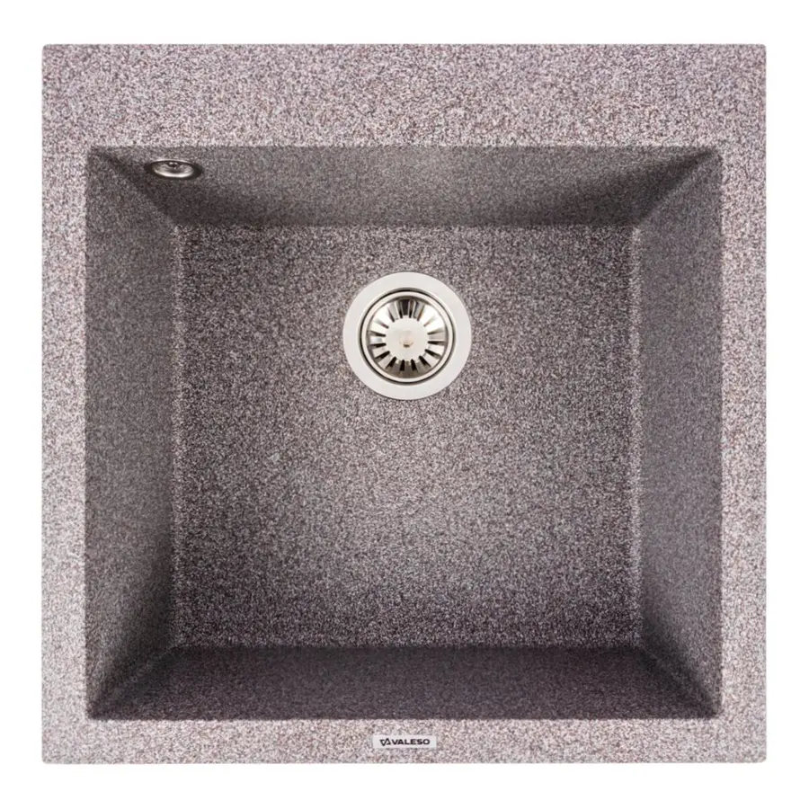 Гранитная мойка для кухни VALESO GALAX 5050 матовая Микс