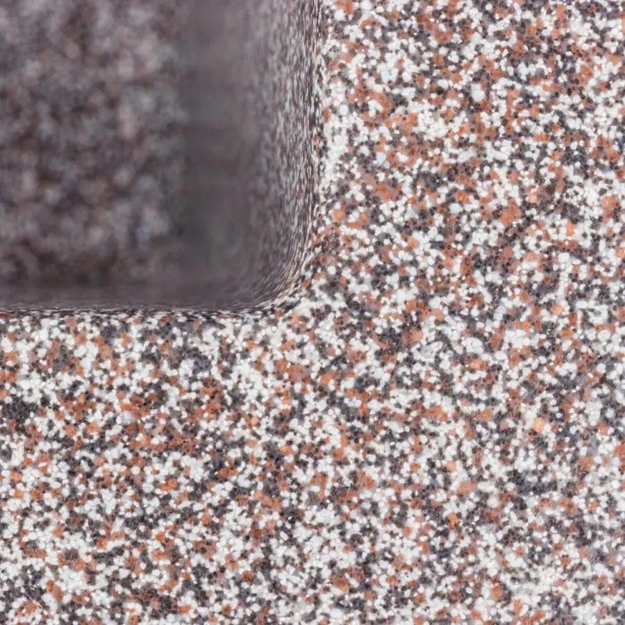 Гранитная мойка для кухни VALESO GALAX 5050 матовая Микс