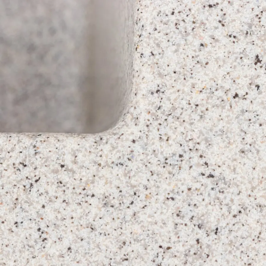 Гранитная мойка для кухни VALESO GALAX 5050 матовая Серая