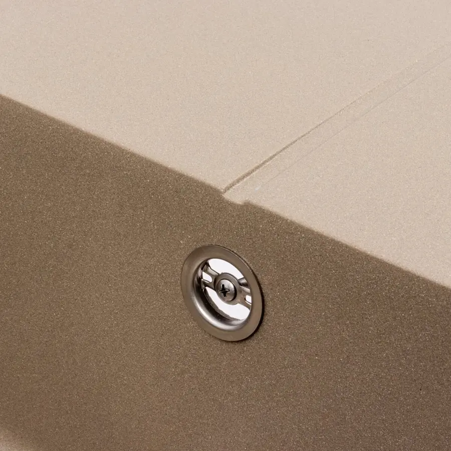 Гранитная мойка для кухни VALESO CALYPSO 7950 матовая Титан