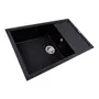 Гранітна мийка VALESO CALYPSO 7950 матова Чорний металік