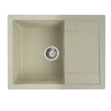 Гранітна мийка для кухні Platinum 6550 INTENSO матова Пісок