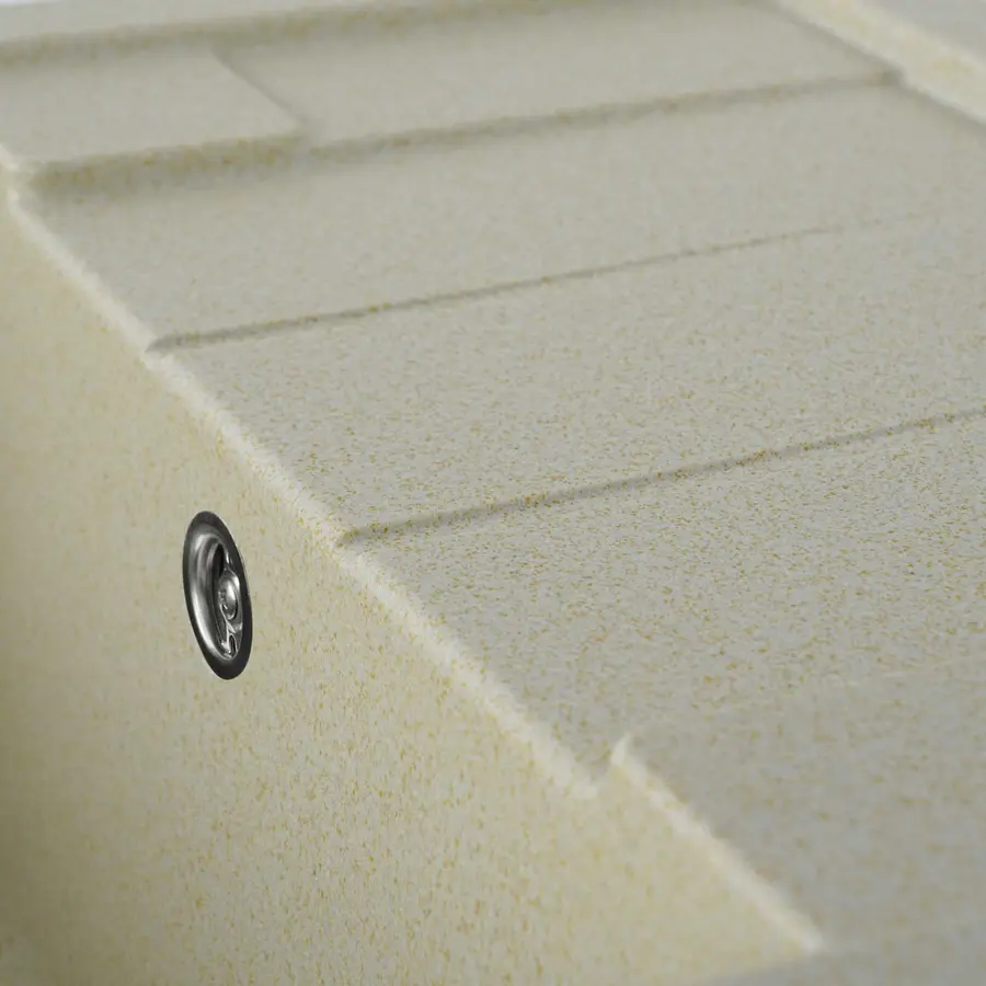 Гранітна мийка для кухні Platinum 6550 INTENSO матова Пісок