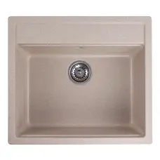 Гранітна мийка для кухні Platinum 5751 NIKA глянець Сафарі