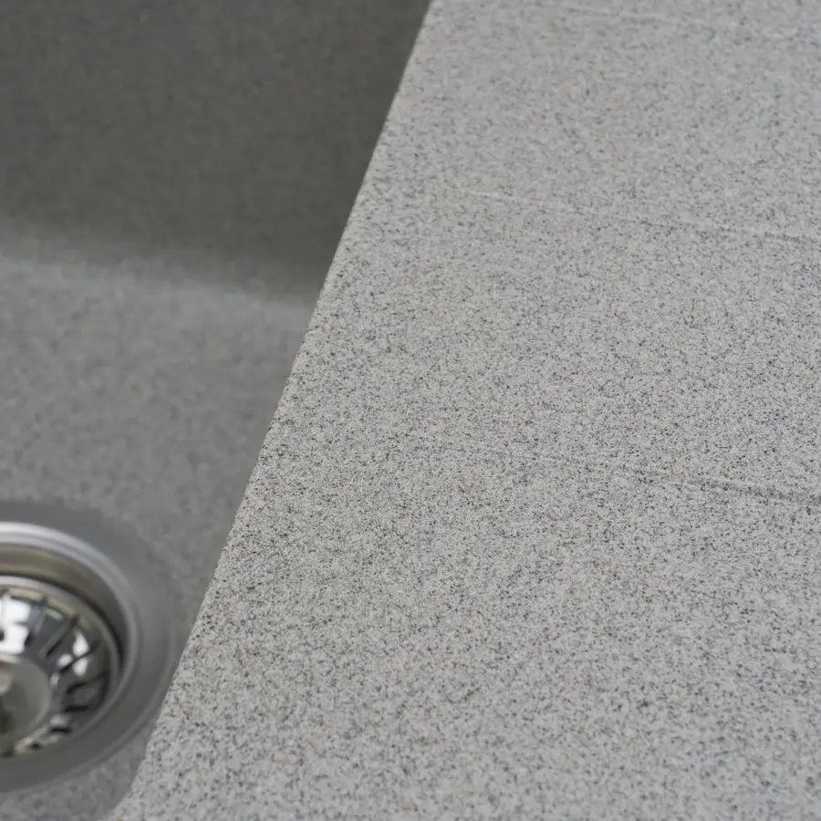 Гранітна мийка для кухні Platinum 6243 LIANA матова Сіра