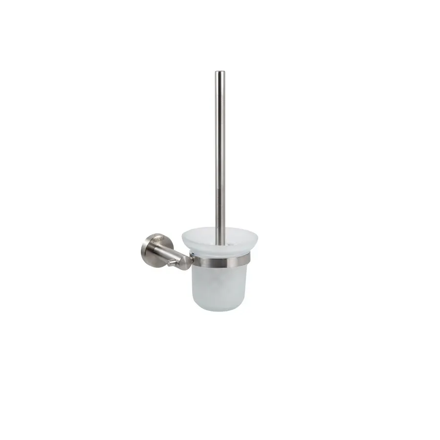 Щітка для унітазу зі скляною колбою Platinum 64 TMI (9711)