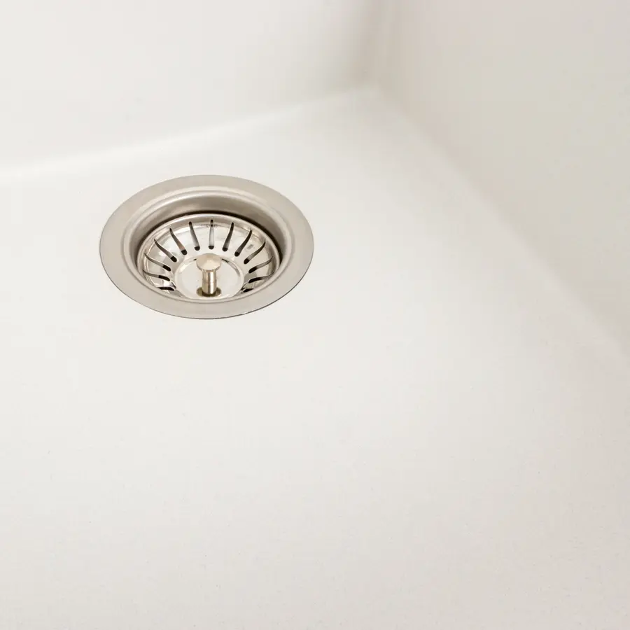 Гранитная мойка для кухни Platinum 4150 SOKIL матовая (белоснежная)