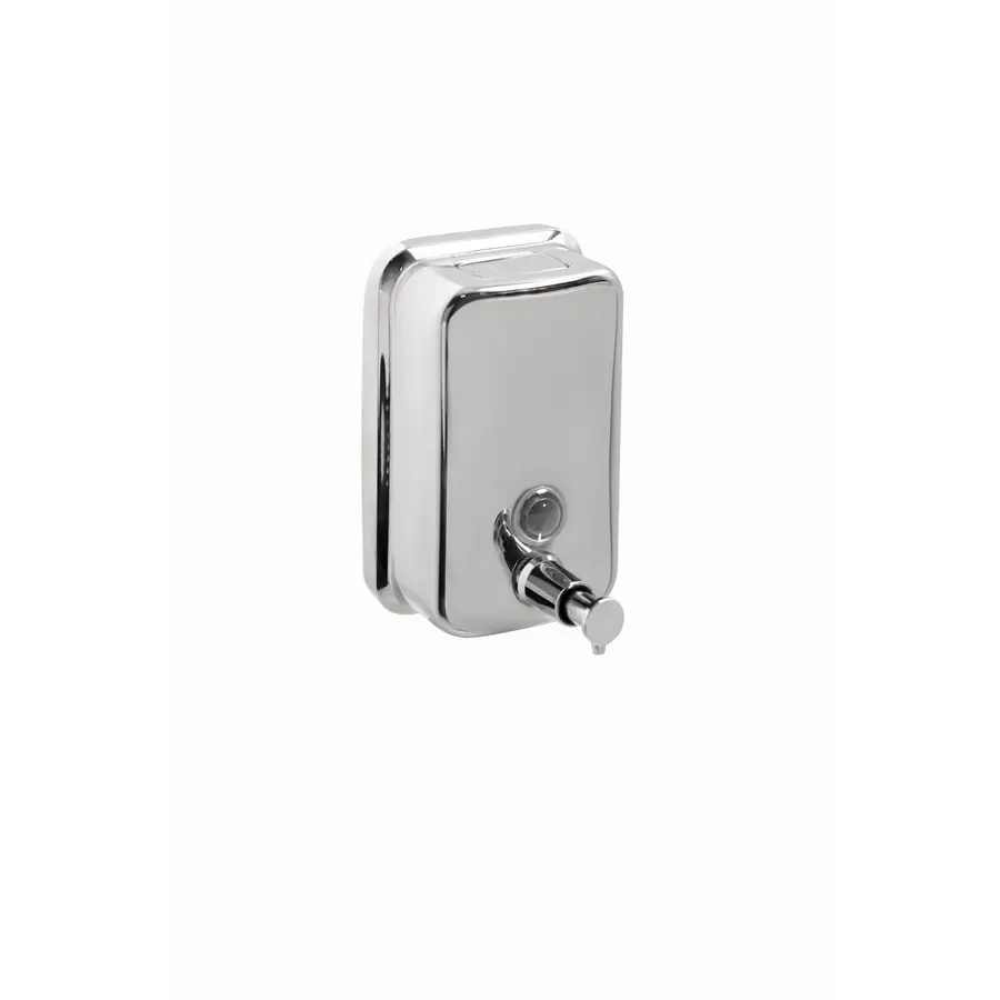 Дозатор настінний для рідкого мила 500 мл Platinum 401 (полірована нержавійка)