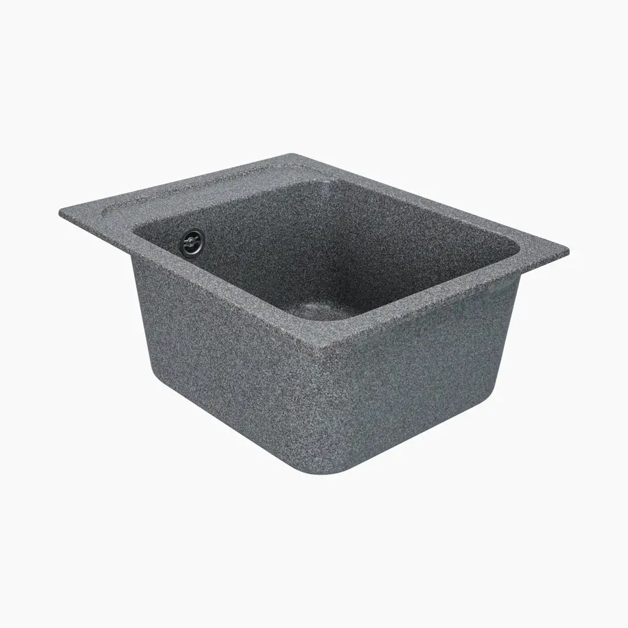 Гранітна мийка для кухні Platinum 4050 RUBY глянець Мікс