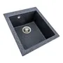 Гранітна мийка для кухні Platinum 4150 SOKIL матова (графіт)