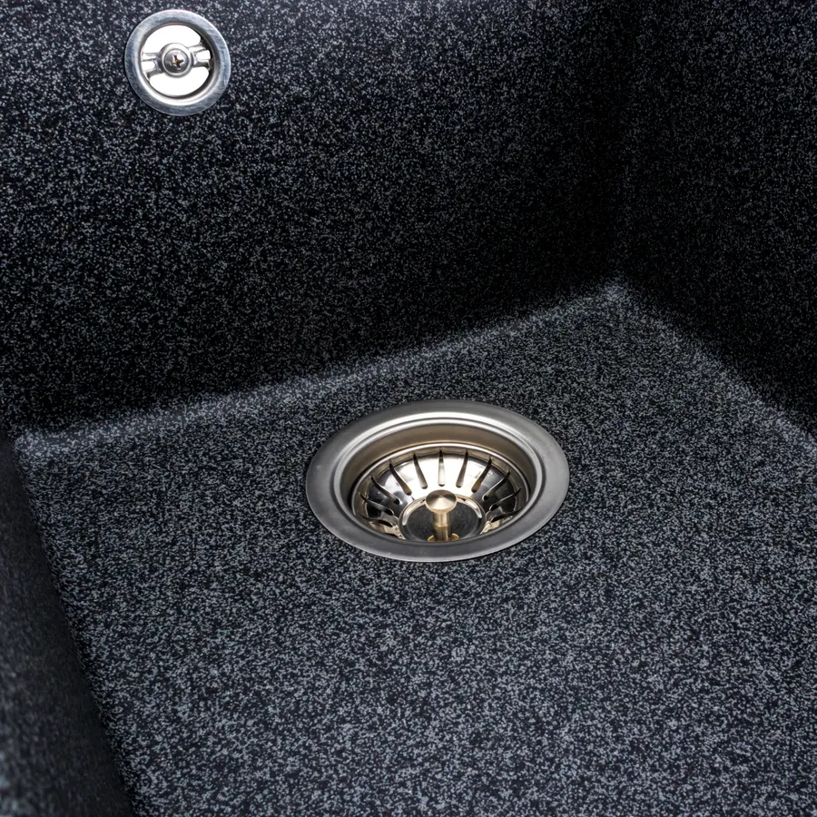 Гранітна мийка для кухні Platinum 4150 SOKIL матова (графіт)