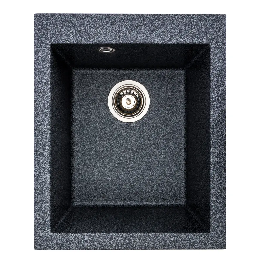 Гранітна мийка для кухні Platinum 4150 SOKIL матова (графіт)