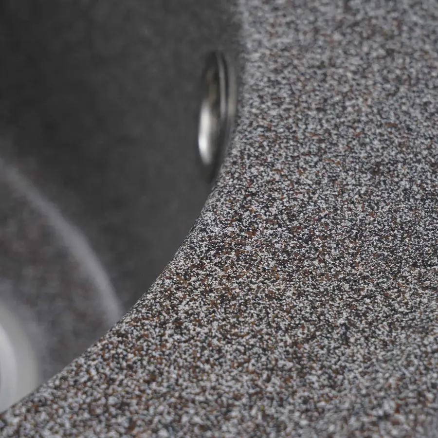 Гранітна мийка для кухні Platinum 510 YARA глянець Мікс