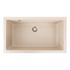 Гранітна мийка для кухні Platinum 7945 Paruana матова Сафарі