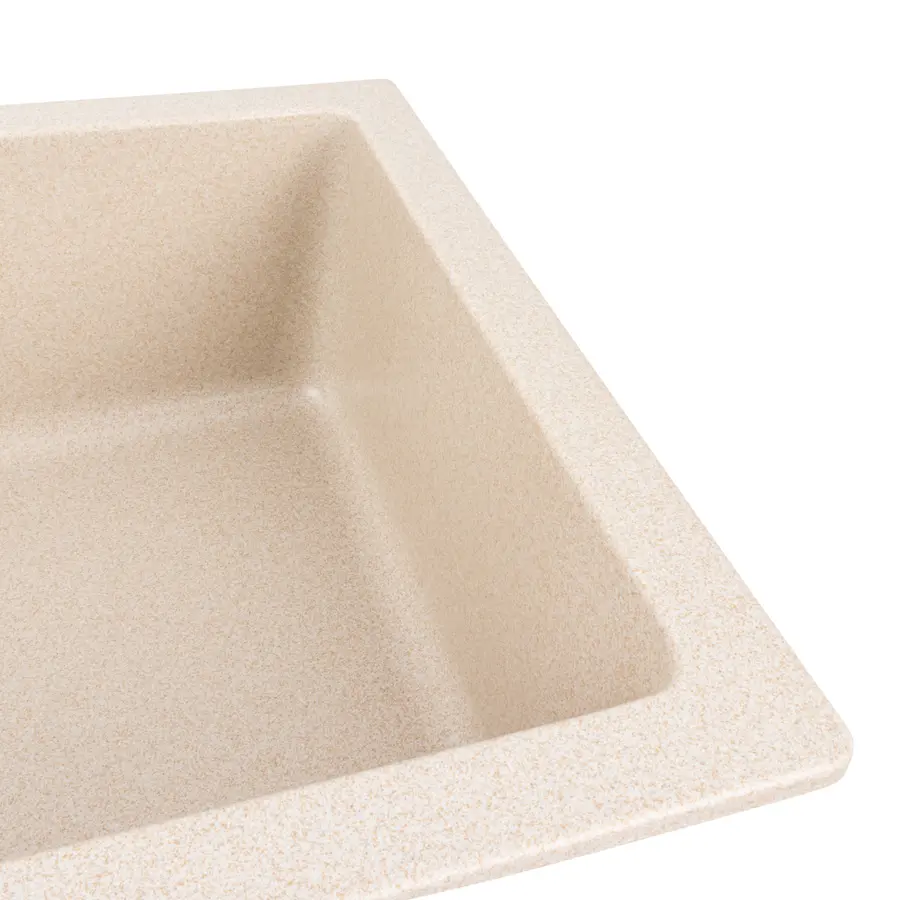 Гранітна мийка для кухні Platinum 7945 Paruana матова (сафарі)