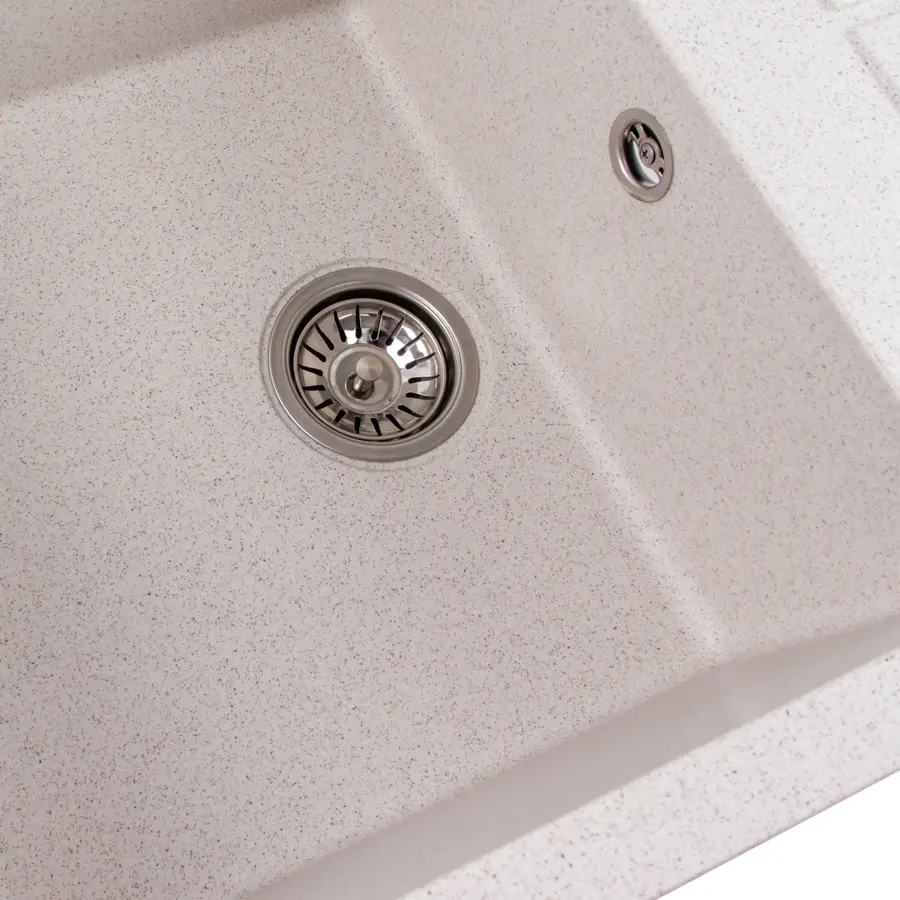 Гранітна мийка для кухні Platinum 7950 Selena матова Топаз