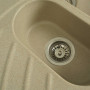 Гранітна мийка для кухні Platinum 9250UW LARGO глянець Сафарі