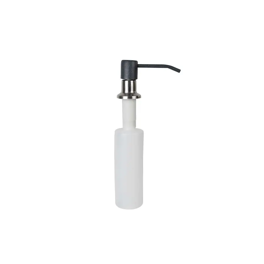 Дозатор встраиваемый для жидкого мыла Platinum S02 Антрацит