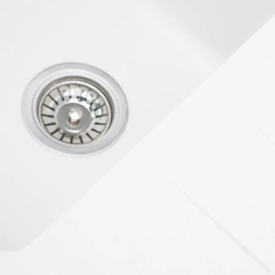 Гранітна мийка для кухні Platinum 6243 LIANA матова Білосніжна