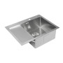 Кухонна мийка Platinum Handmade Н 650х500х230 R (з кріпленням)