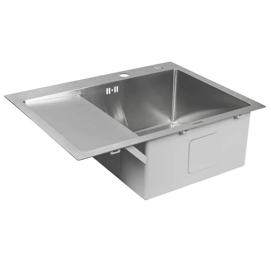 Кухонна мийка Platinum Handmade Н 650х500х230 R (з кріпленням)