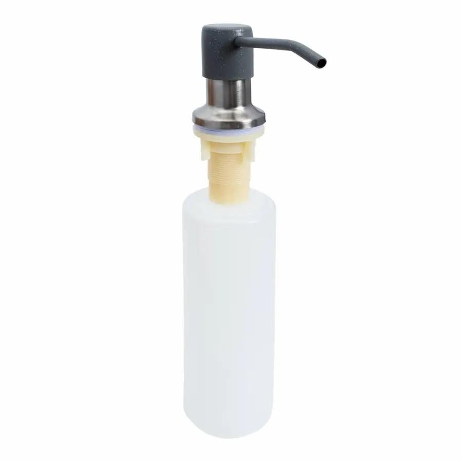 S02 дозатор для рідкого мила Platinum СІРИЙ МЕТАЛІК