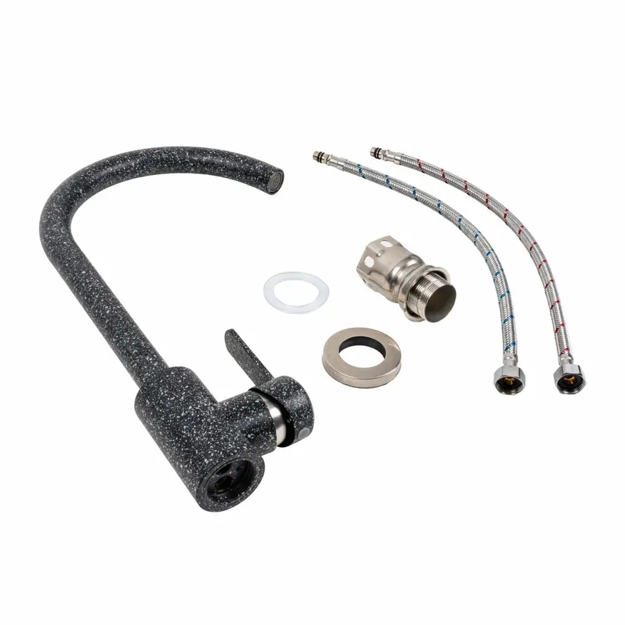 Кухонный смеситель Platinum 7990 NEST Графит