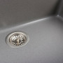 Гранітна мийка для кухні Platinum 7945 Paruana матова Сірий мусон)