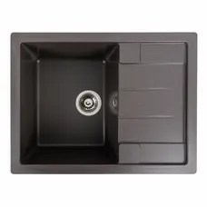 Гранітна мийка для кухні Platinum 6550 INTENSO матовий Гренадін