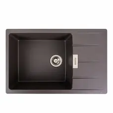 Гранітна мийка для кухні Platinum 7850 ROMA матовий Гренадін