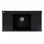Гранітна мийка для кухні Platinum 9651 ATLAS матовий Чорний