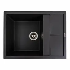 Гранітна мийка для кухні Platinum 6550 LOTOS матовий Моріон