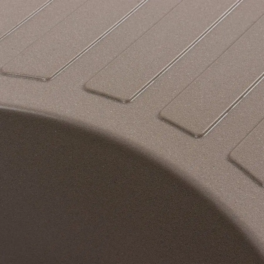 Гранитная мойка для кухни Platinum 7750 LIRA матовая Дюна