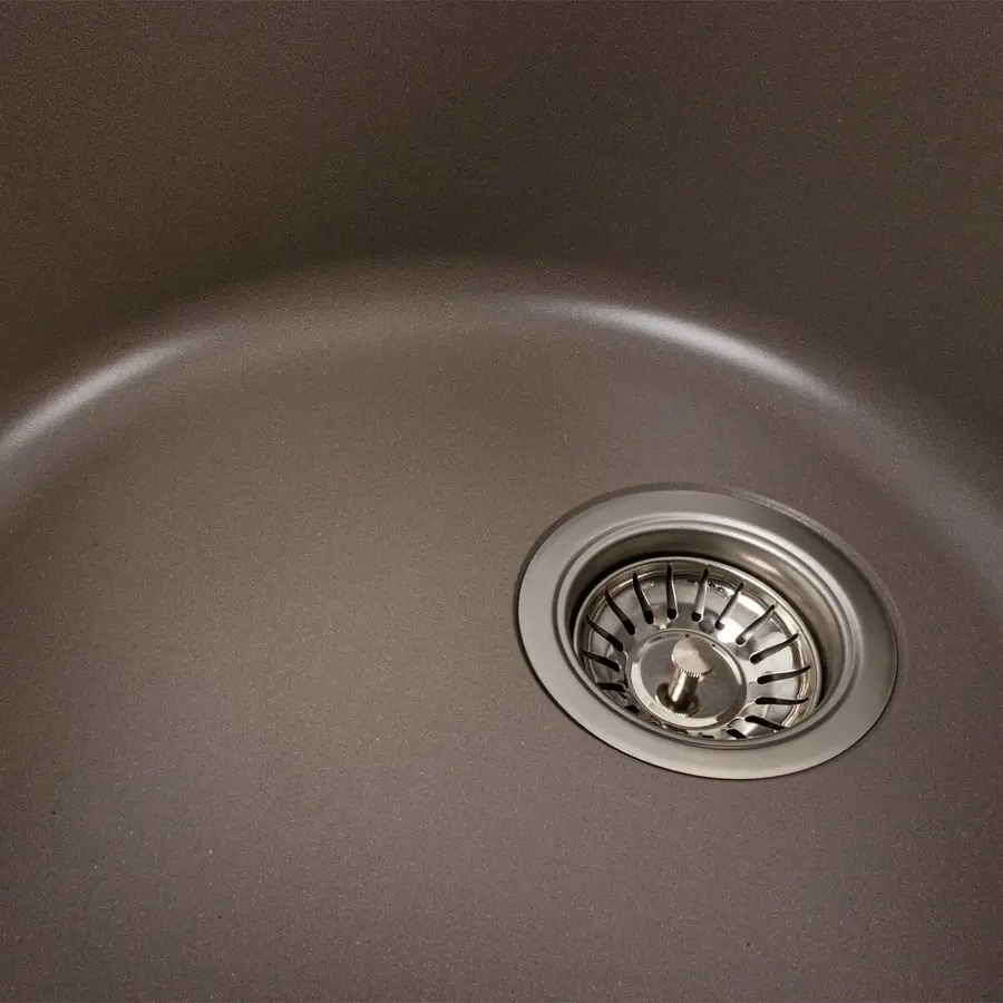 Гранитная мойка для кухни Platinum 7750 LIRA матовая Дюна