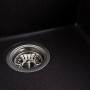 Гранітна мийка для кухні Platinum 4040 RUBA матовий Гренадін