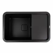 Гранітна мийка для кухні Platinum 7850 CUBE матовий Моріон