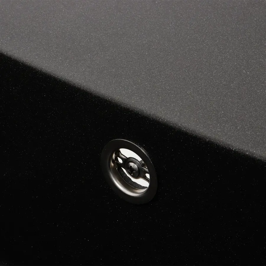 Гранітна мийка для кухні Platinum 7850 CUBE матовий Моріон