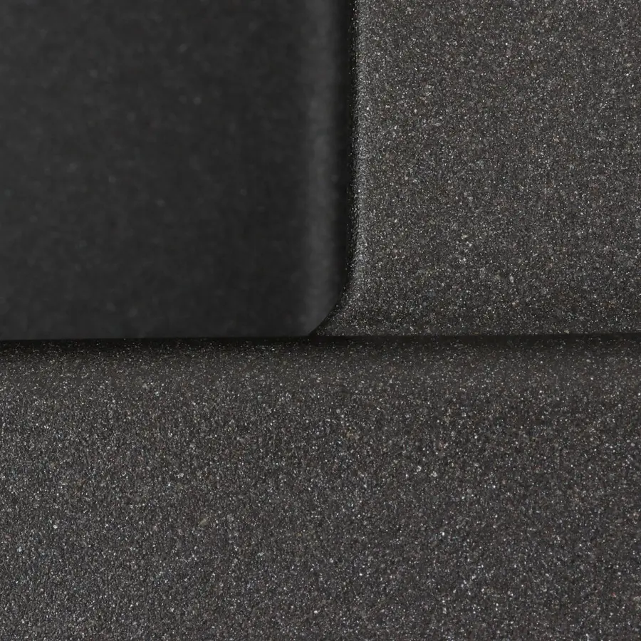 Гранітна мийка для кухні Platinum 7850 CUBE матовий Моріон