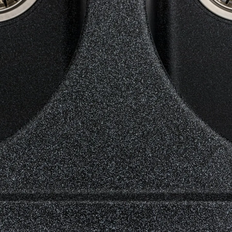 Гранітна мийка для кухні Platinum 7950 Equatoria матовий Карбон