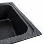Гранитная мойка для кухни Platinum 7950 Equatoria матовый Карбон