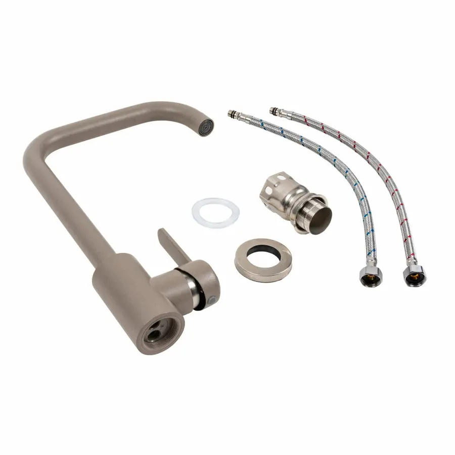 Змішувач кухонний Platinum KT 11 (3008B-FH) Дюна