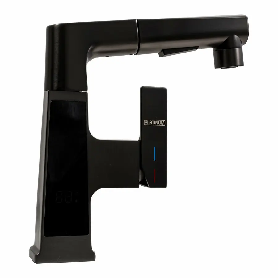 Змішувач для рукомийника з індикатором A236 Platinum