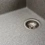 Кухонна мийка гранітна матова 7050 CASCADA Platinum Сірий